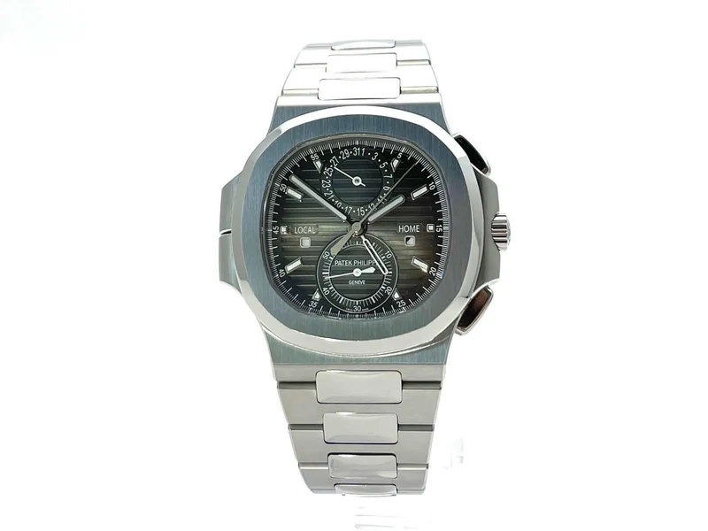 Patek Philippe Nautilus 5990/1A-001 Travel Time aus 2020 D-Papiere