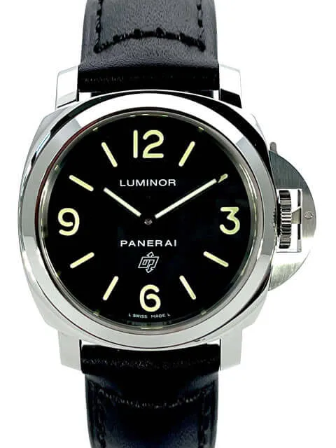 Panerai Luminor Base Logo Acciaio PAM01000 aus 2019 D-Papiere