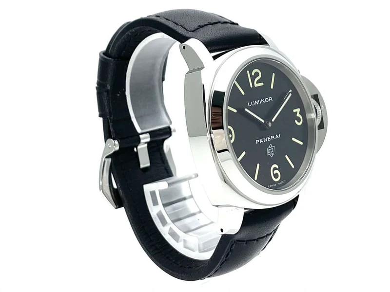 Panerai Luminor Base Logo Acciaio PAM01000 aus 2019 D-Papiere