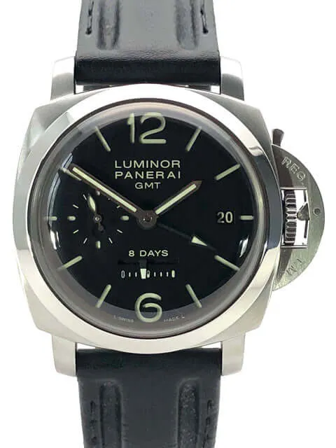 Panerai Luminor 1950 8 Days GMT PAM00233 aus 2008 D-Papiere