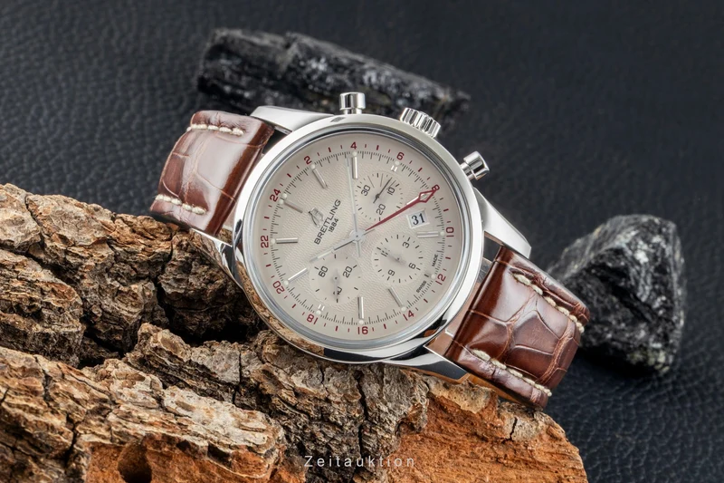 Breitling Transocean steel automatic men's watch AB045112/G772 Limited [2603061]
