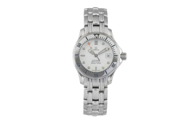 Omega Seamaster steel quartz women's watch 2582.20.00, 796.1523 [2602747]