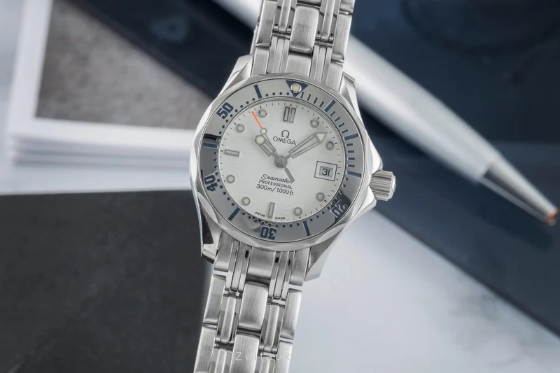 Omega Seamaster steel quartz women's watch 2582.20.00, 796.1523 [2602747]