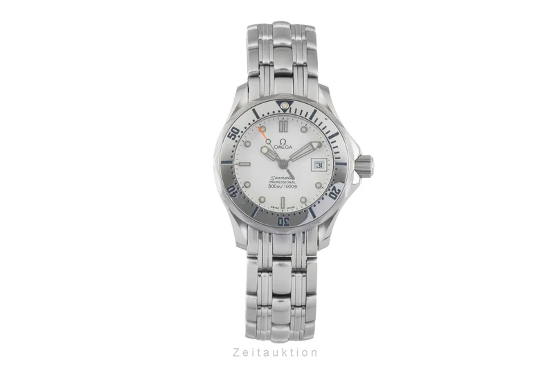 Omega Seamaster steel quartz women's watch 2582.20.00, 796.1523 [2602747]