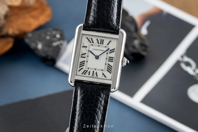 Cartier Tank steel quartz women's watch WSTA0030 [2603131]