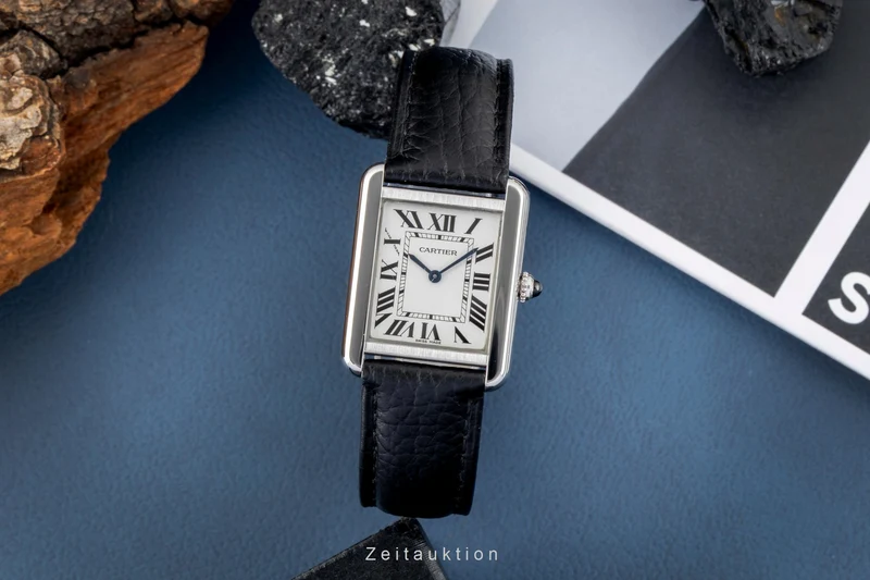 Cartier Tank steel quartz women's watch WSTA0030 [2603131]