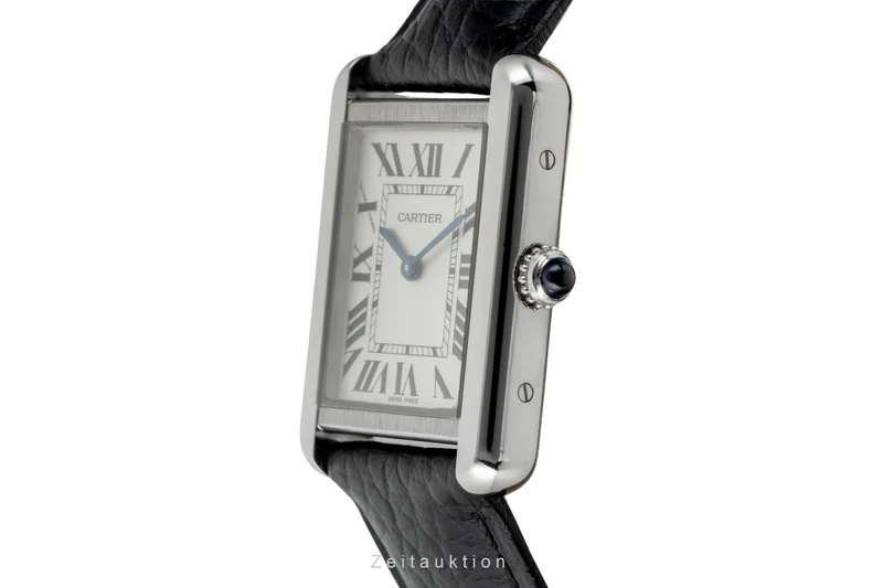 Cartier Tank steel quartz women's watch WSTA0030 [2603131]