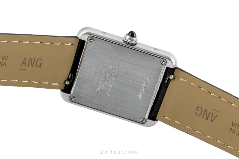 Cartier Tank steel quartz women's watch WSTA0030 [2603131]