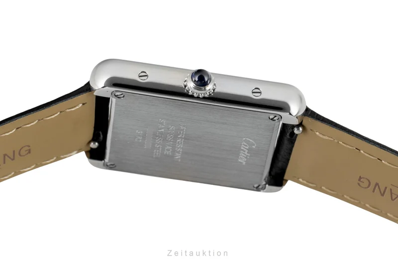 Cartier Tank steel quartz women's watch WSTA0030 [2603131]