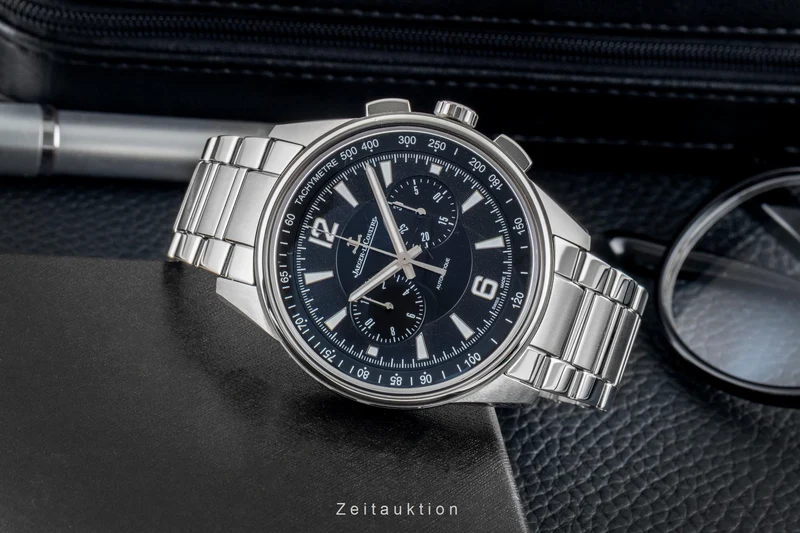 Jaeger LeCoultre Polaris chronograph steel automatic men's watch Q9028170 [2603183]