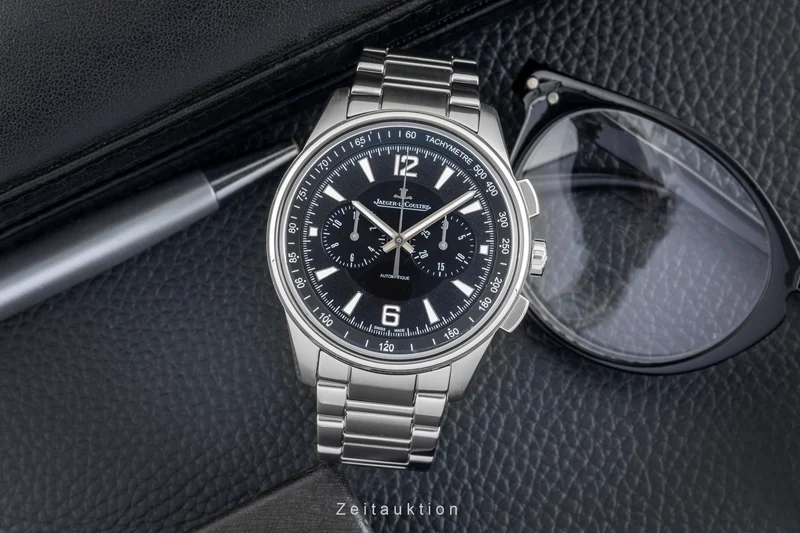 Jaeger LeCoultre Polaris chronograph steel automatic men's watch Q9028170 [2603183]