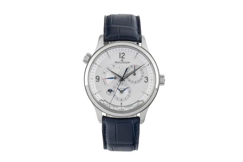 Jaeger LeCoultre Master Geographic steel automatic men's watch Q4128420, 830.8.A9.S [2602938]