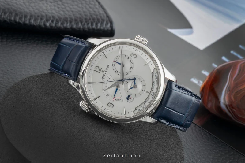 Jaeger LeCoultre Master Geographic steel automatic men's watch Q4128420, 830.8.A9.S [2602938]