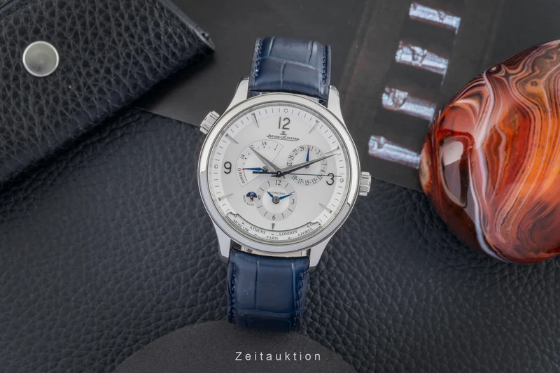 Jaeger LeCoultre Master Geographic steel automatic men's watch Q4128420, 830.8.A9.S [2602938]