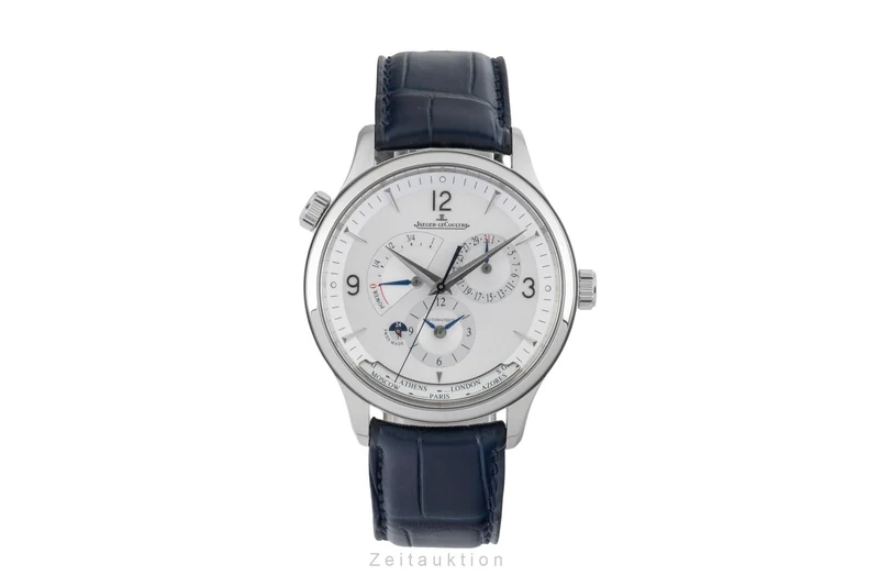 Jaeger LeCoultre Master Geographic steel automatic men's watch Q4128420, 830.8.A9.S [2602938]