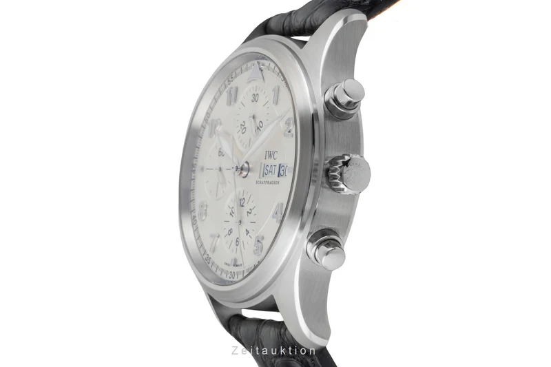 IWC Fliegerchronograph chronograph steel automatic men's watch IW371702 [2602953]