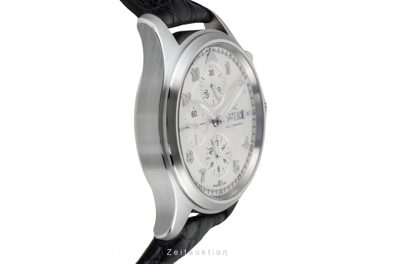IWC Fliegerchronograph chronograph steel automatic men's watch IW371702 [2602953]