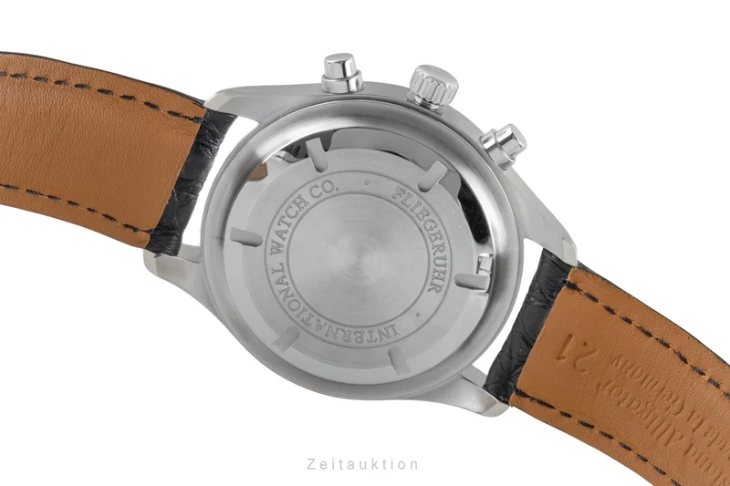 IWC Fliegerchronograph chronograph steel automatic men's watch IW371702 [2602953]