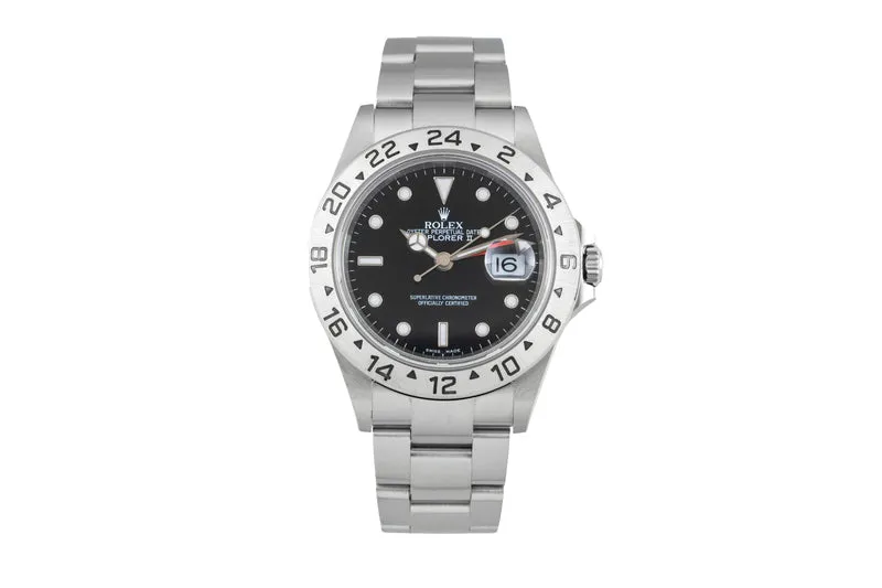 Rolex Explorer II steel automatic men's watch 16570 [2603205]
