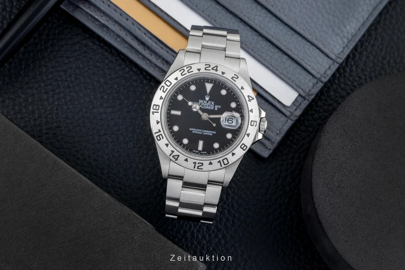 Rolex Explorer II steel automatic men's watch 16570 [2603205]