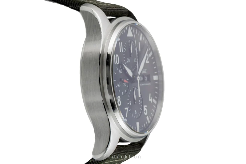 IWC Fliegerchronograph chronograph steel automatic men's watch IW377709 [2603007]