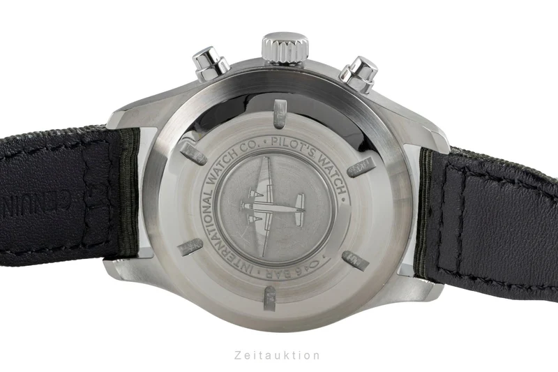 IWC Fliegerchronograph chronograph steel automatic men's watch IW377709 [2603007]