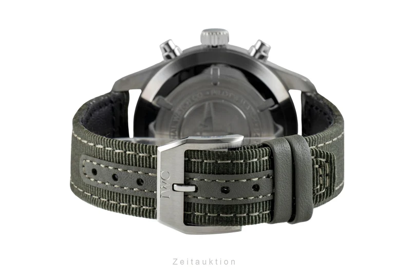 IWC Fliegerchronograph chronograph steel automatic men's watch IW377709 [2603007]