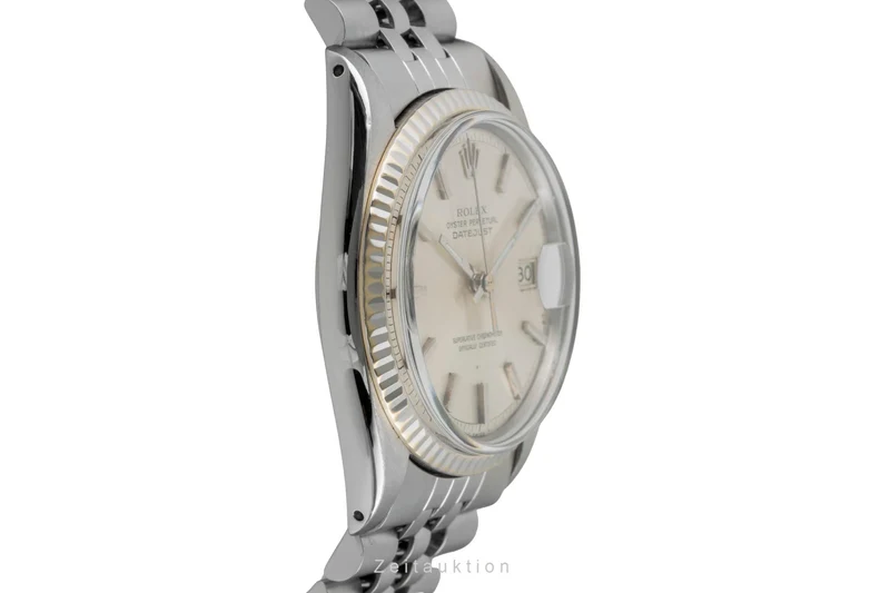 Rolex Datejust steel / white gold automatic men's watch 1601 Vintage [2602915]