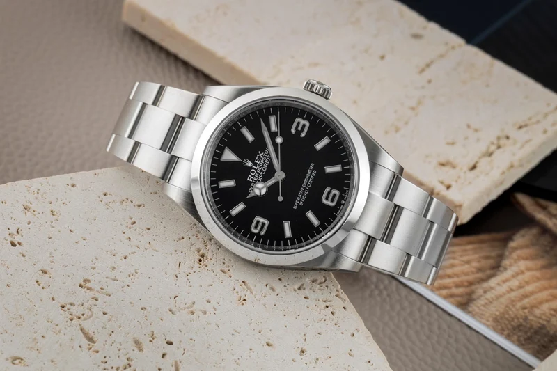 Rolex Explorer steel automatic men's watch M124270-0001 [2603167]