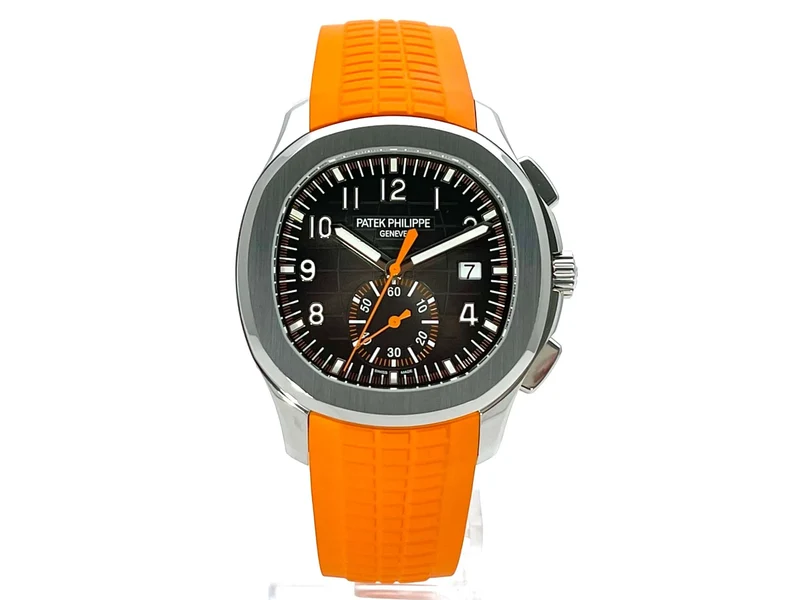 Patek Philippe Aquanaut Chronograph 5968A-001 aus 2019 D-Papiere