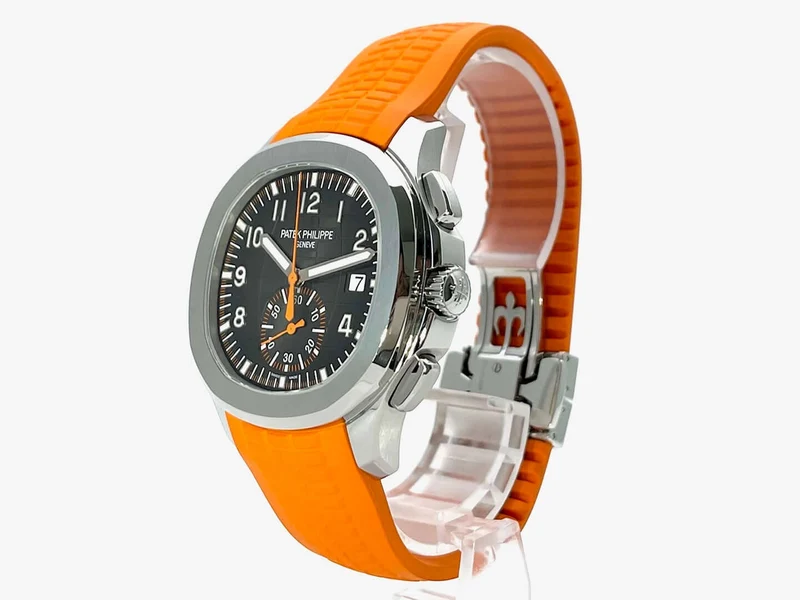 Patek Philippe Aquanaut Chronograph 5968A-001 aus 2019 D-Papiere