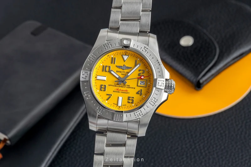 Breitling Avenger II Seawolf steel automatic men's watch A17331 [2602864]