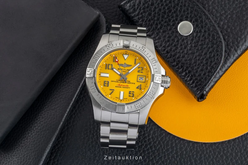Breitling Avenger II Seawolf steel automatic men's watch A17331 [2602864]