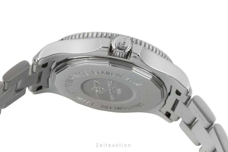 Breitling Superocean steel automatic women's watch A17312D21A1A1 [2602796]