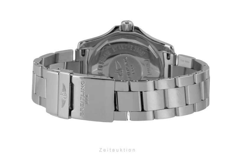 Breitling Superocean steel automatic women's watch A17312D21A1A1 [2602796]