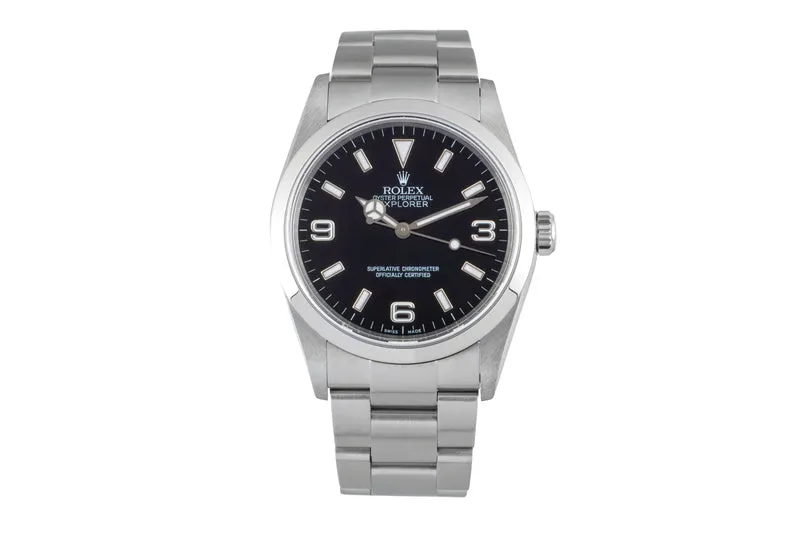 Rolex Explorer steel automatic men's watch 114270 [2603083]