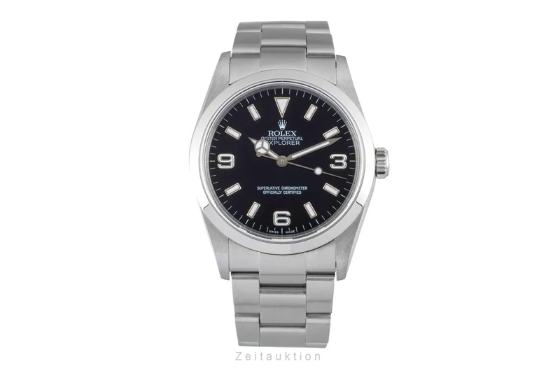 Rolex Explorer steel automatic men's watch 114270 [2603083]