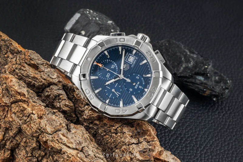 Tag Heuer Aquaracer chronograph steel automatic men's watch CAY2112-2 [2601458]