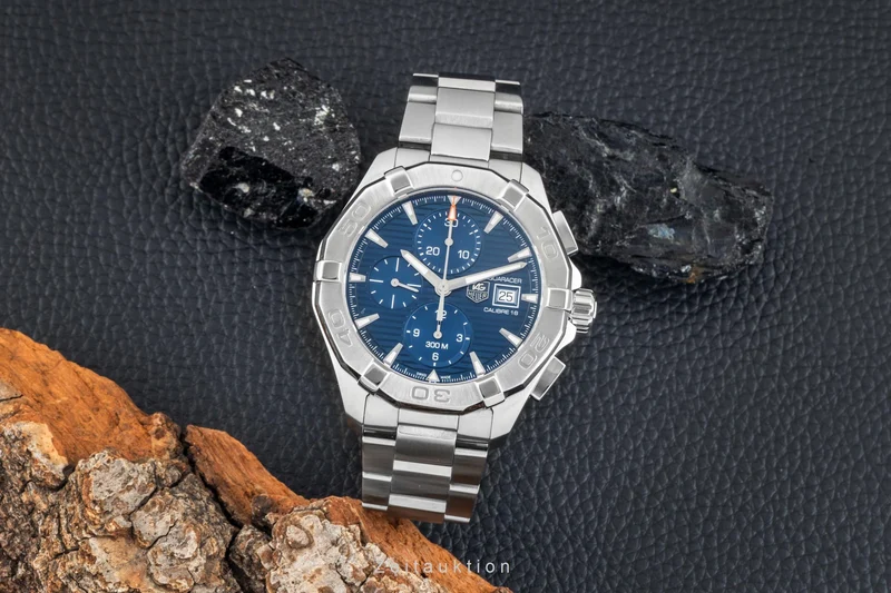 Tag Heuer Aquaracer chronograph steel automatic men's watch CAY2112-2 [2601458]