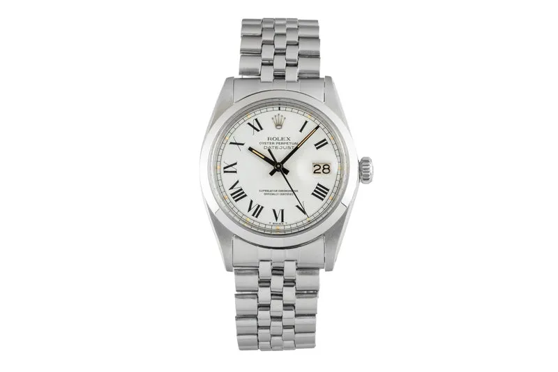 Rolex Datejust steel automatic men's watch 1600 Vintage [2602801]