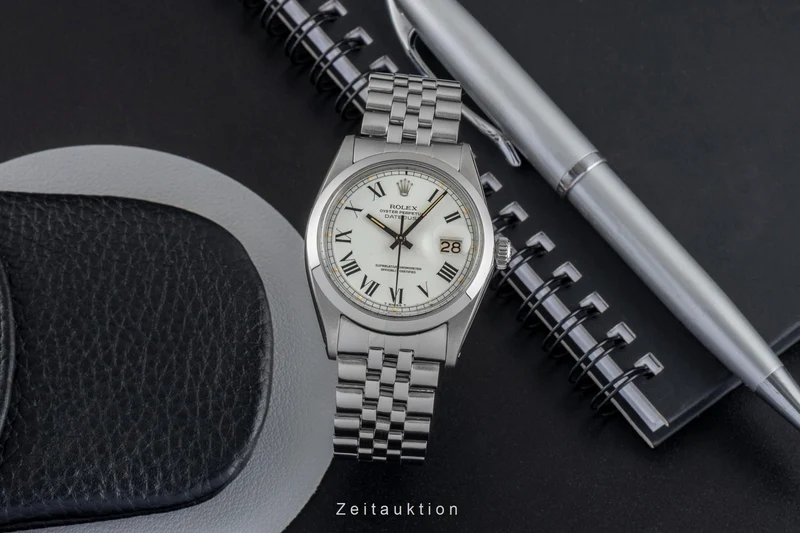 Rolex Datejust steel automatic men's watch 1600 Vintage [2602801]