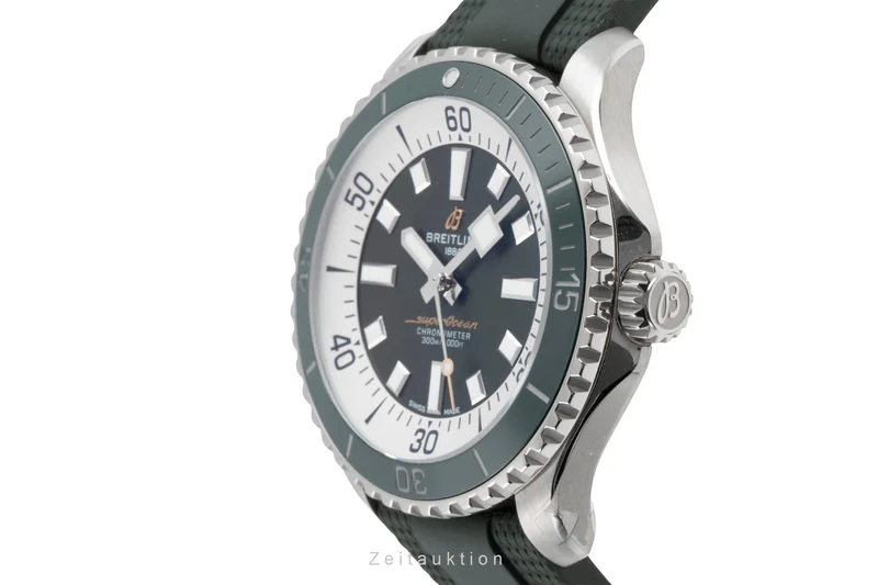 Breitling Superocean steel automatic men's watch A17376A31L1S1 LP: 5450EUR [2602926]