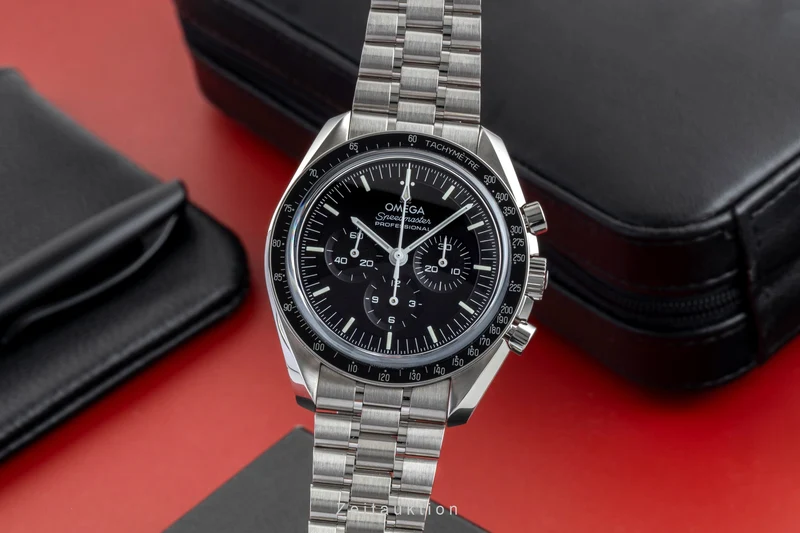 Omega Speedmaster Moonwatch chronograph steel manual winding men's watch 310.30.42.50.01.002 LP: 8700EUR [2603219]