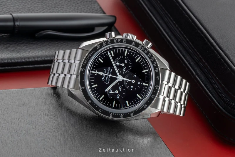 Omega Speedmaster Moonwatch chronograph steel manual winding men's watch 310.30.42.50.01.002 LP: 8700EUR [2603219]
