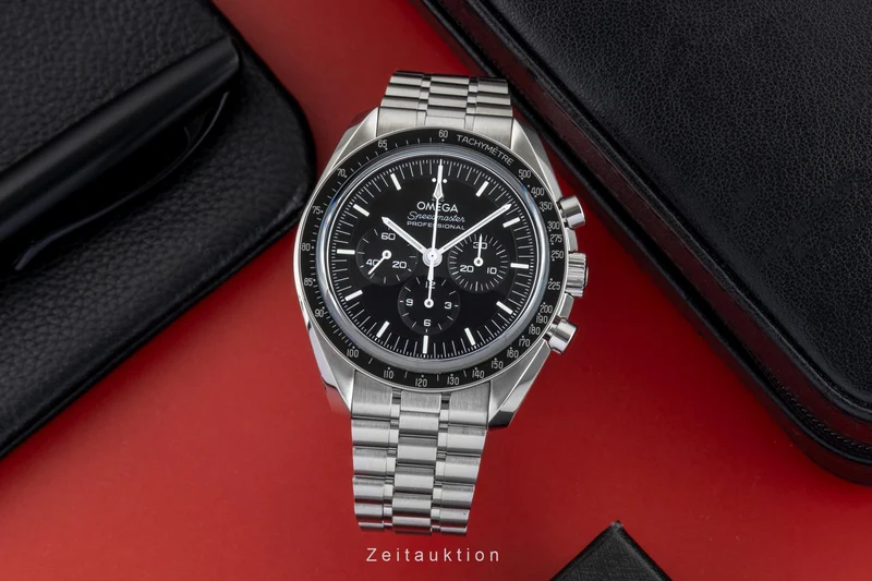 Omega Speedmaster Moonwatch chronograph steel manual winding men's watch 310.30.42.50.01.002 LP: 8700EUR [2603219]