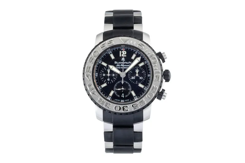 Blancpain Air Command chronograph steel automatic men's watch 2285F-6530-66 [2602887]