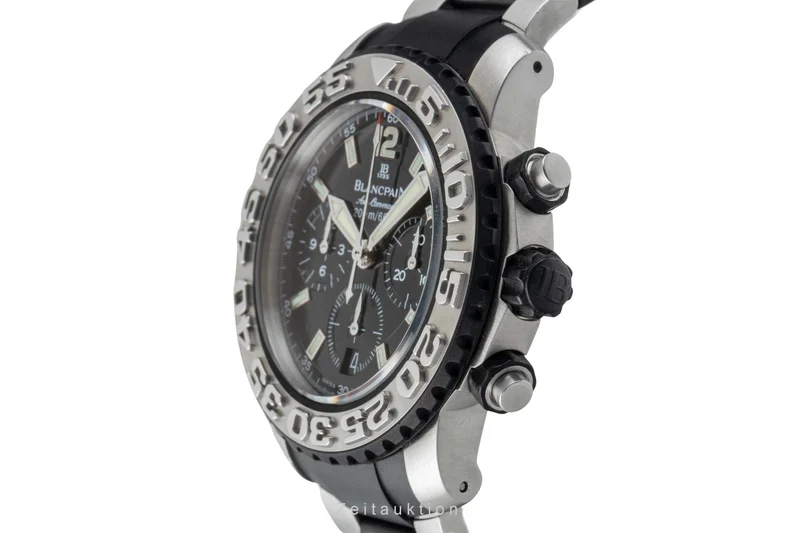Blancpain Air Command chronograph steel automatic men's watch 2285F-6530-66 [2602887]