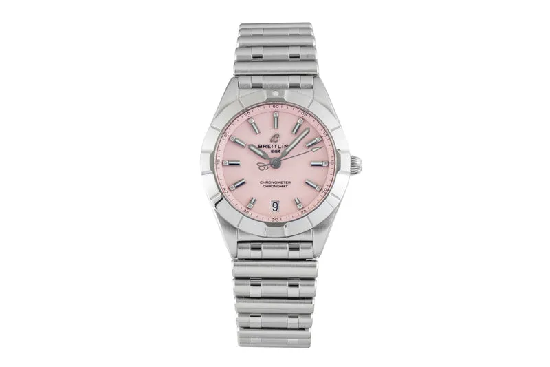 Breitling Chronomat steel quartz women's watch A77310101K1A1 [2603010]
