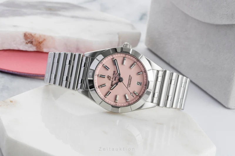 Breitling Chronomat steel quartz women's watch A77310101K1A1 [2603010]