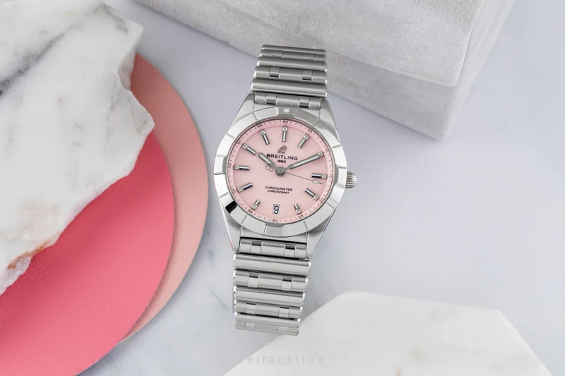Breitling Chronomat steel quartz women's watch A77310101K1A1 [2603010]